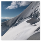 Gletscherspalten am Piz Palü.