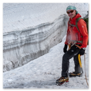 Bergführer Thomas Pfenninger am Piz Palü