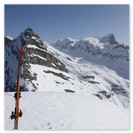 Skitourengipfel des Näbelchäpplers