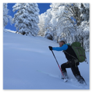 Unverspurte Skitour im Kanton Glarus